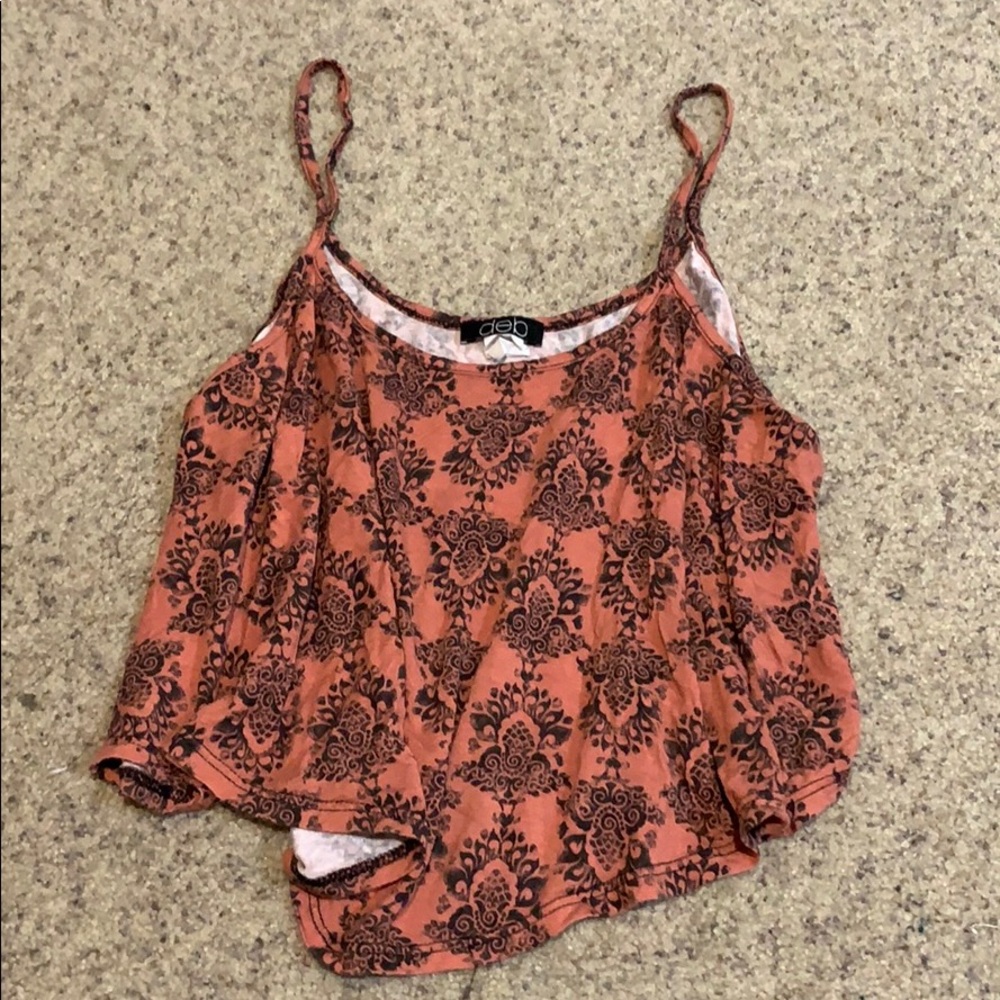 vintage pattern loose cami